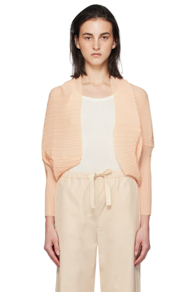 

Розовый кардиган с флоком Max Mara
