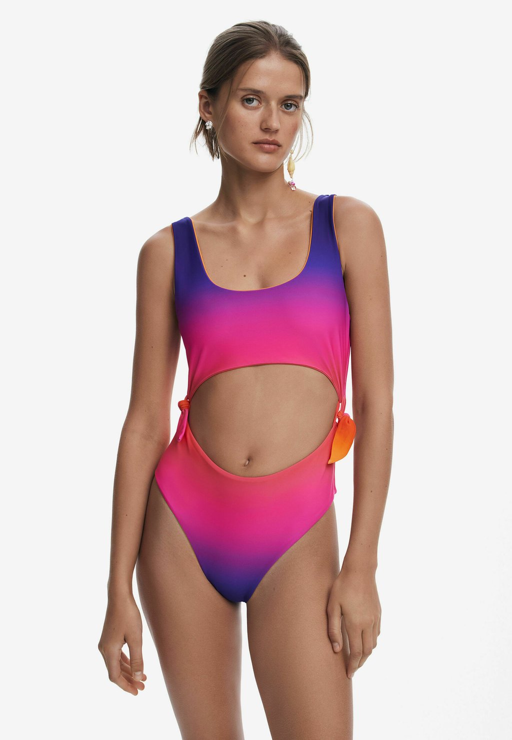 

Купальник CUT-OUT TIE-DYE Desigual, оранжевый