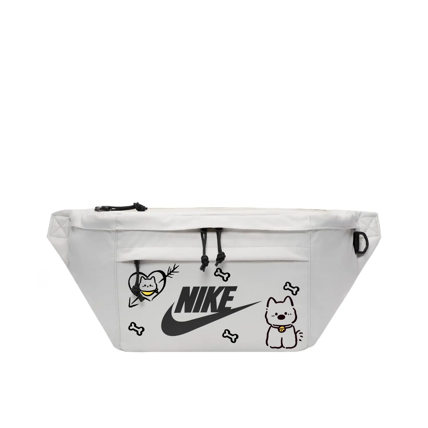 

Nike Унисекс поясная сумка ручной работы с принтом в стиле стритвир, Couple's, Dog Care
