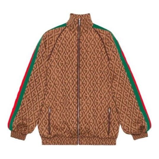 

Куртка g rhombus jacket 'brown' Gucci, коричневый
