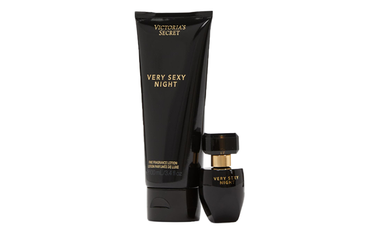 Набор Victoria's Secret Very Sexy Night: парфюмерная вода и лосьон для тела Victoria's Secret Very Sexy Night, 7 мл + 100 мл — фото 3