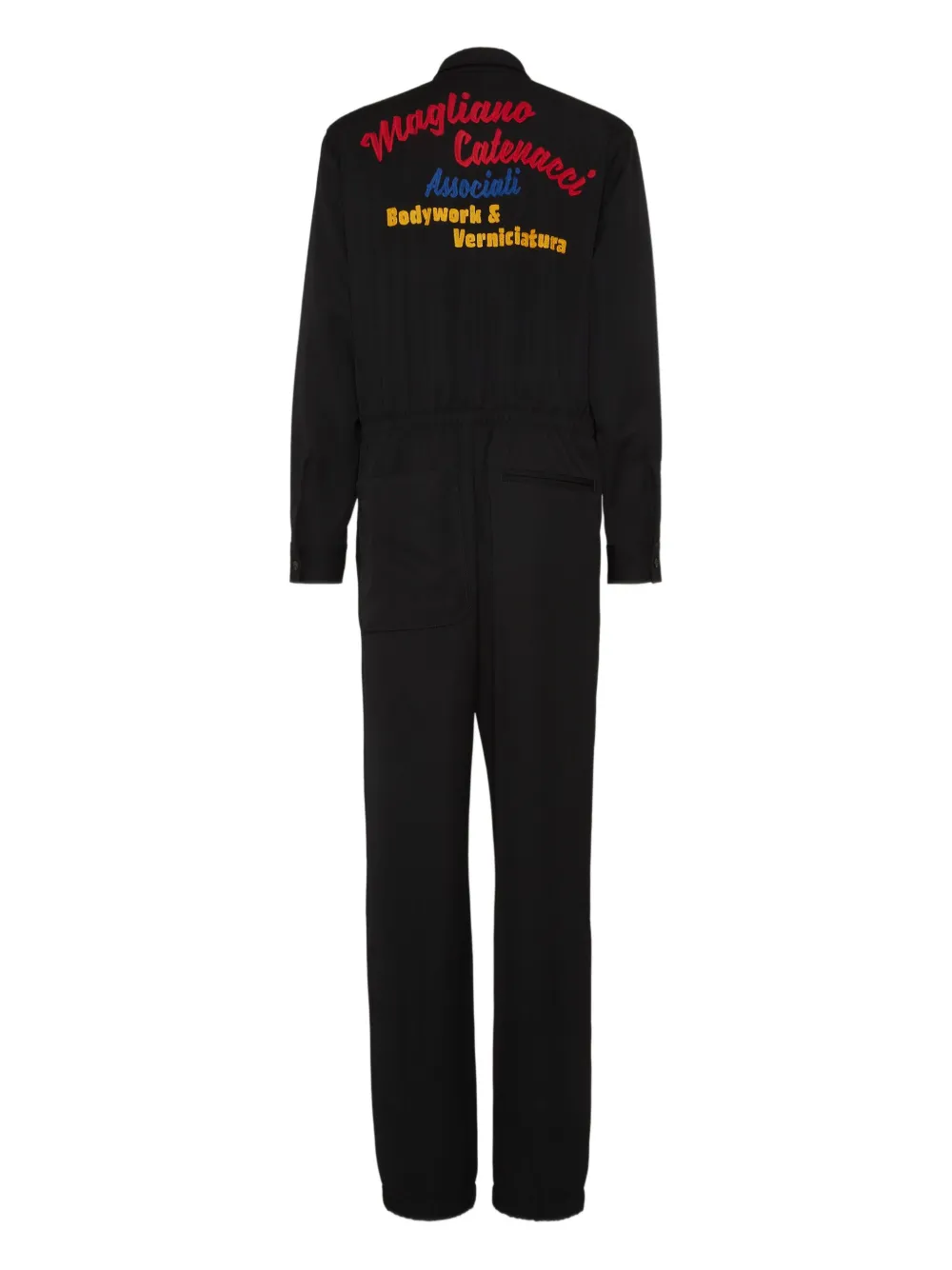 Комбинезон Meccanico из коллаборации с Magliano Dsquared2, черный — фото 2