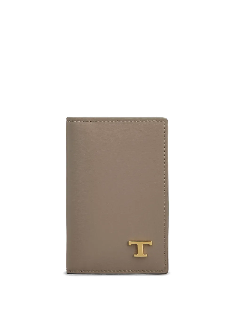 

Кожаный картхолдер TOD'S, серый