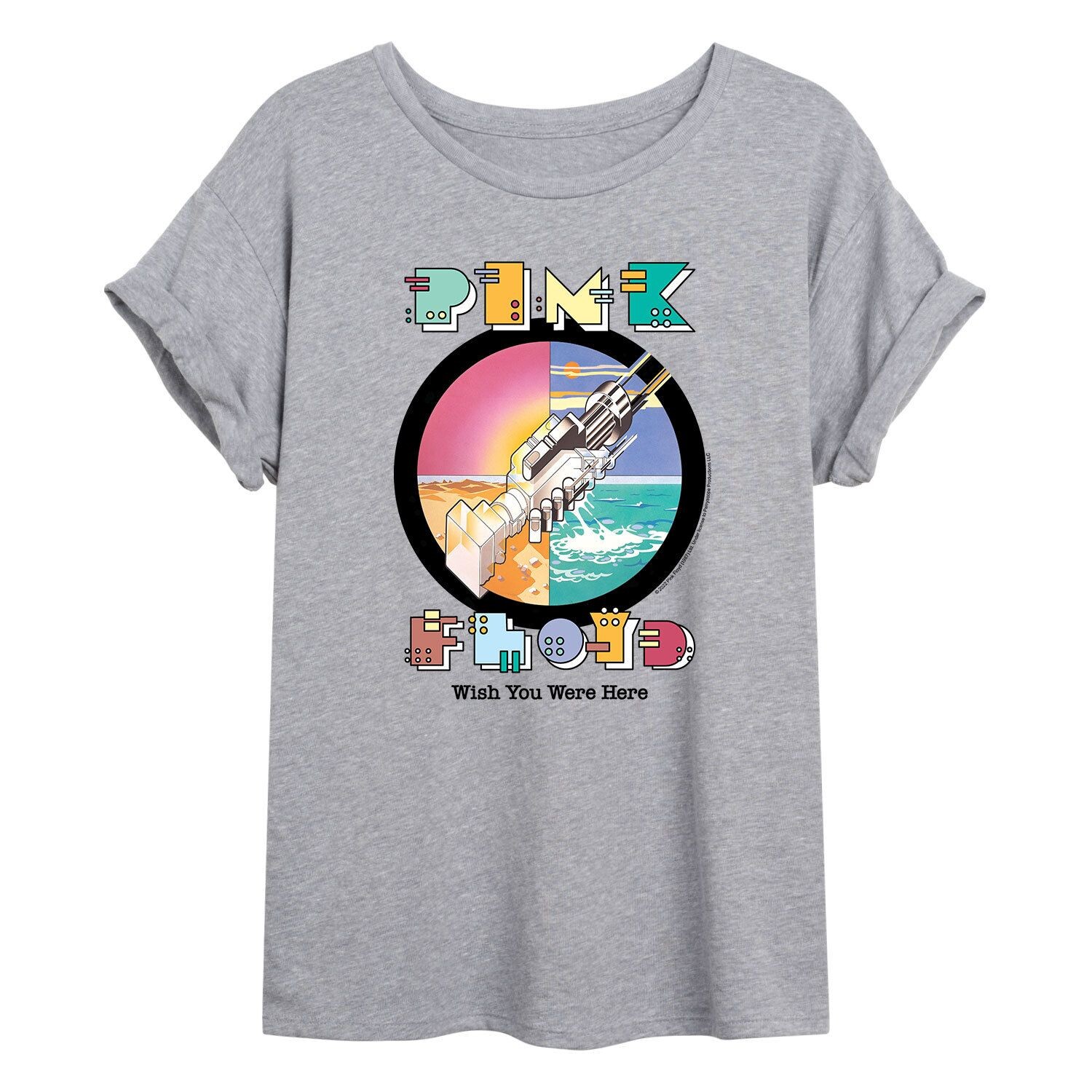 

Детская струящаяся футболка Pink Floyd с надписью «Wish You Were Here» Robots Licensed Character