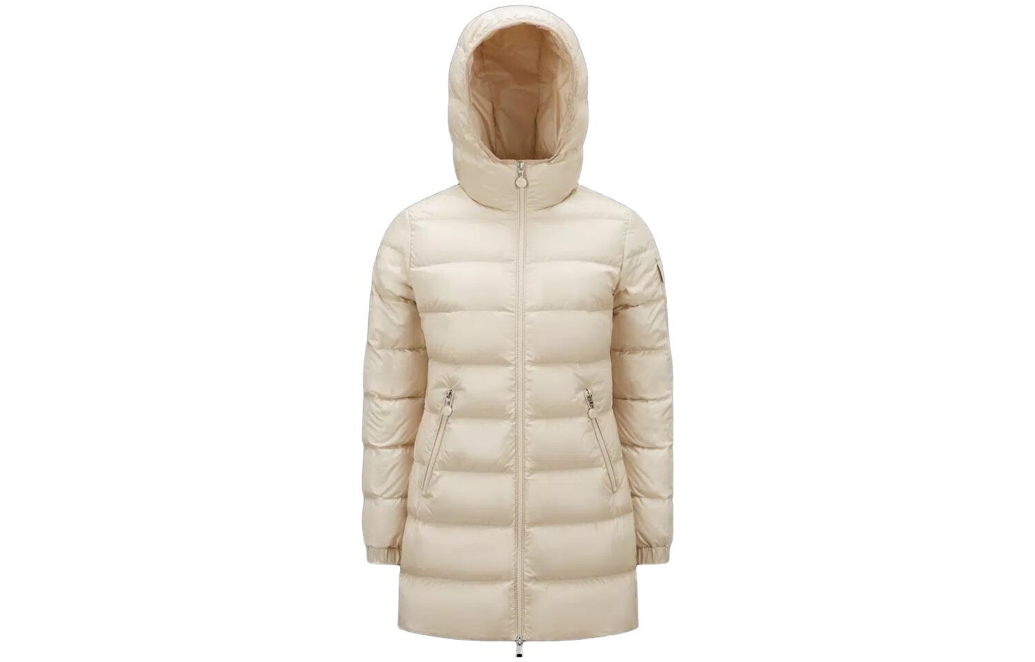 

Пуховик женский бежевый Moncler