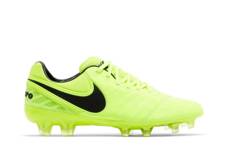 

Кроссовки Tiempo Legend 6 FG ACC 'Volt Black', зеленый