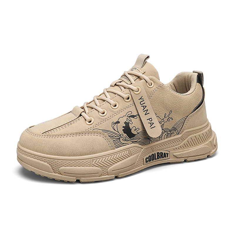 

Легкие, износостойкие, низкие, повседневные туфли для мужчин SHOUBA, Khaki