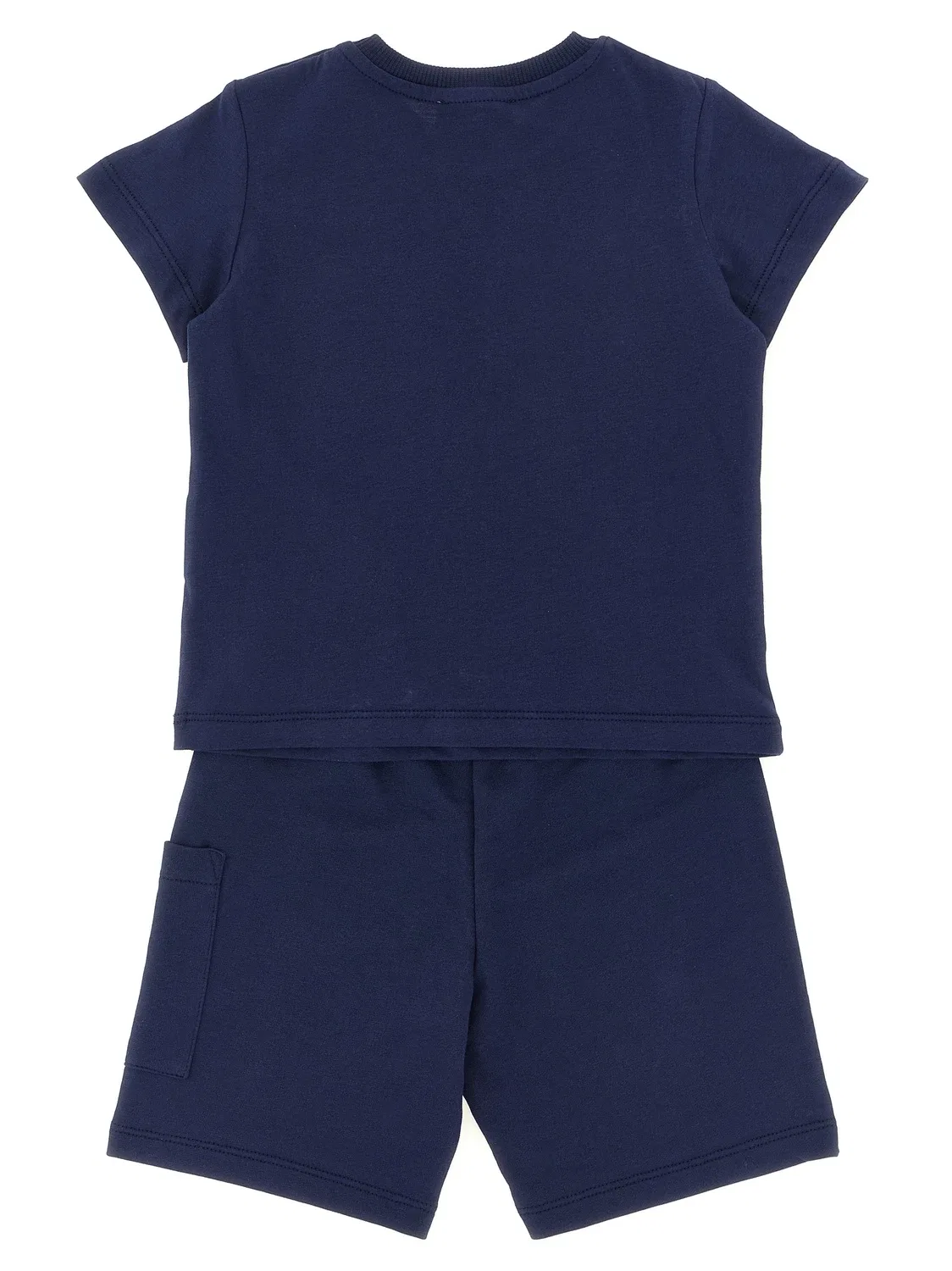 Футболка + шорты-бермуды MOSCHINO BABY 'Moschino Teddy Bear', синий — фото 3