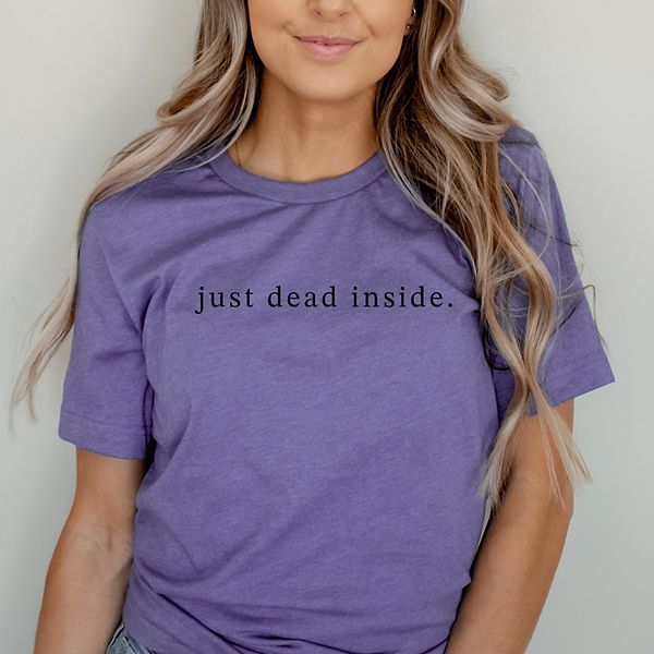 

Футболка с принтом Just dead inside Simply Sage Market, Grape, Зеленый, Футболка с принтом Just dead inside Simply Sage Market, Grape
