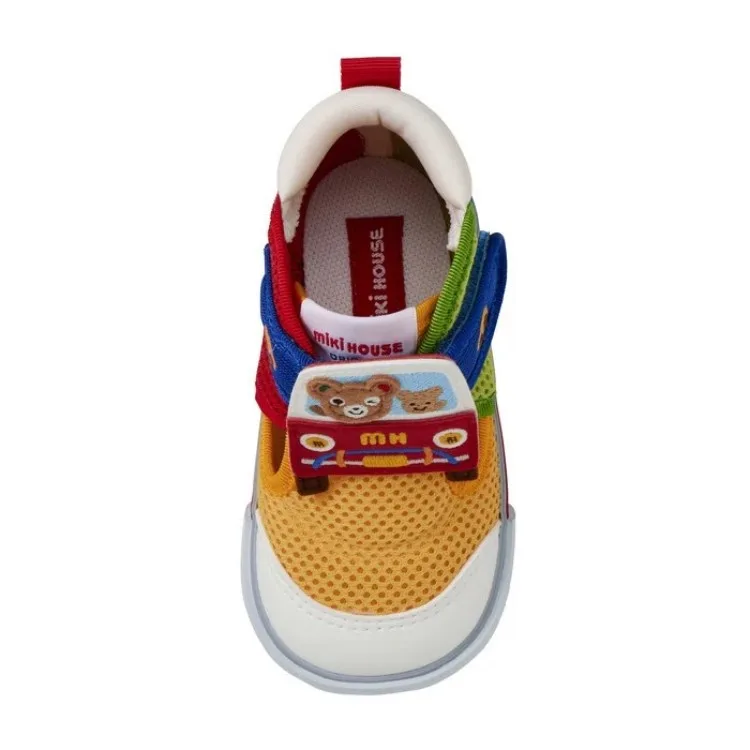 MIKI HOUSE Mesh High top Toddler Shoes Multicolor — фото 4