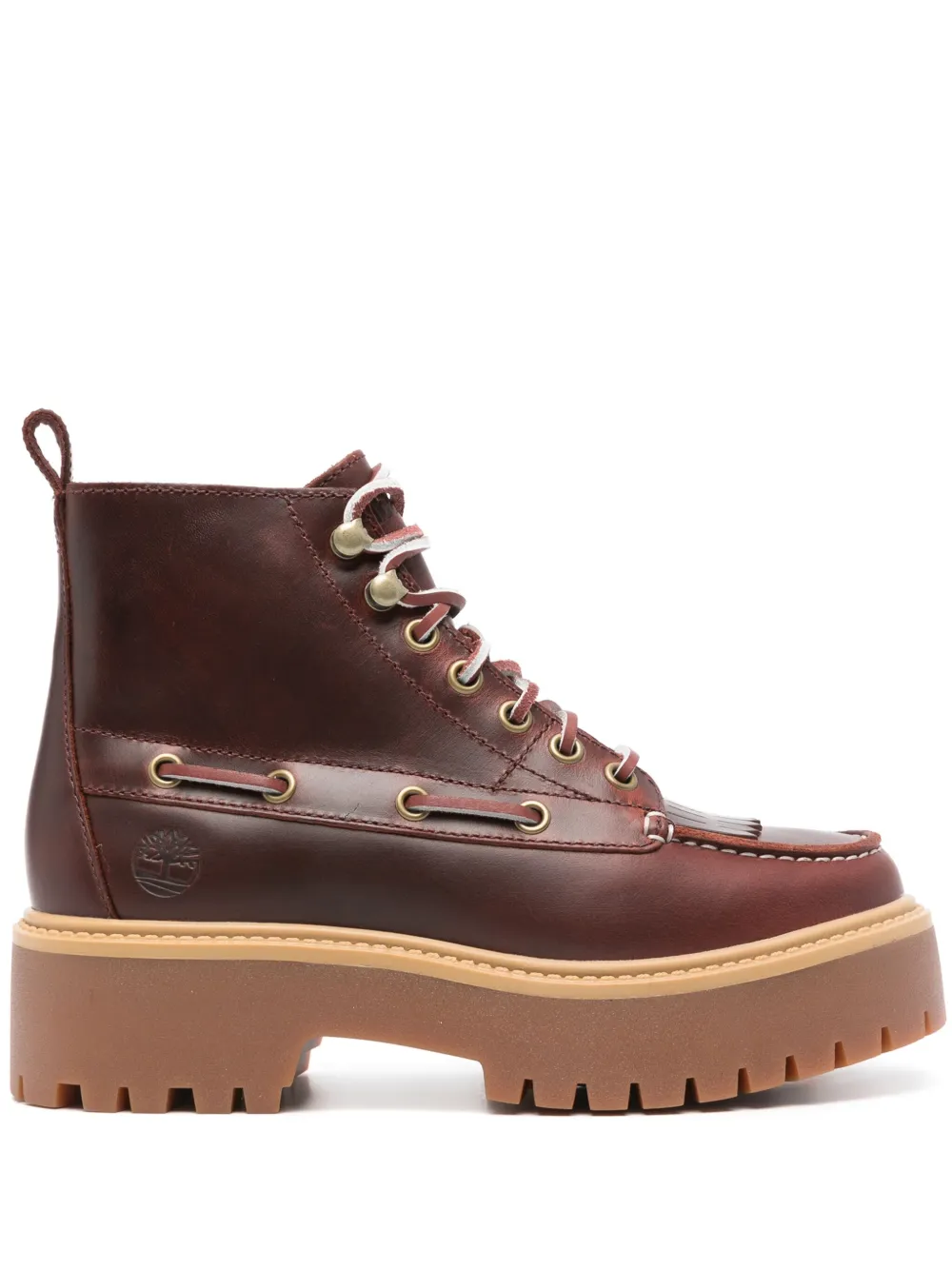 Ботинки Stone Street Mid 7-Eye Timberland, красный