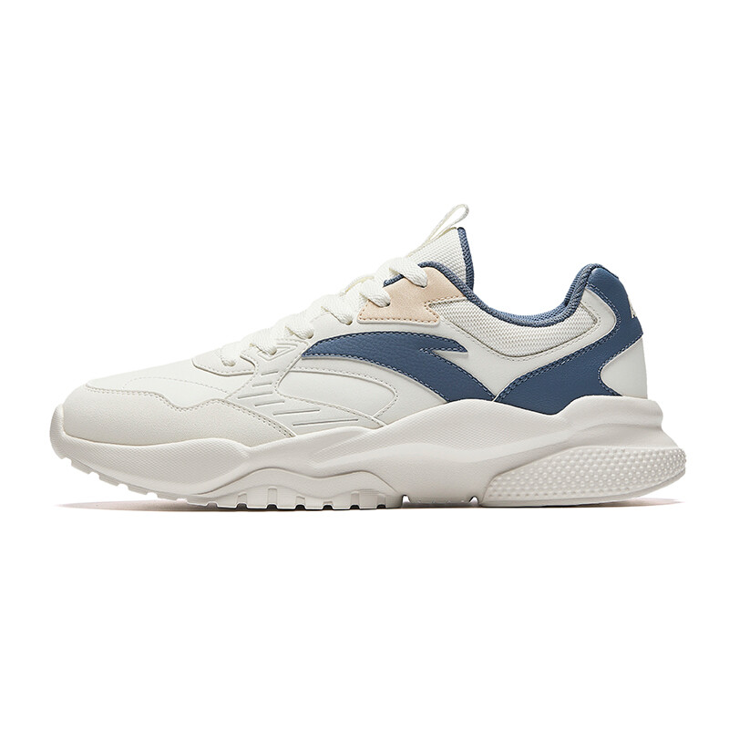 

Кроссовки мужские Life Collection Lifestyle Shoes Men Low-Top Ivory White / Champagne / Chessboard Grey Anta, Белый, Кроссовки мужские Life Collection Lifestyle Shoes Men Low-Top Ivory White / Champagne / Chessboard Grey Anta