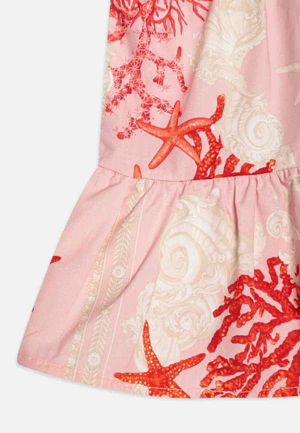 Детская юбка pop barocco de la mer kids aline юбка Versace, Dusty Rose/Ivory — фото 3