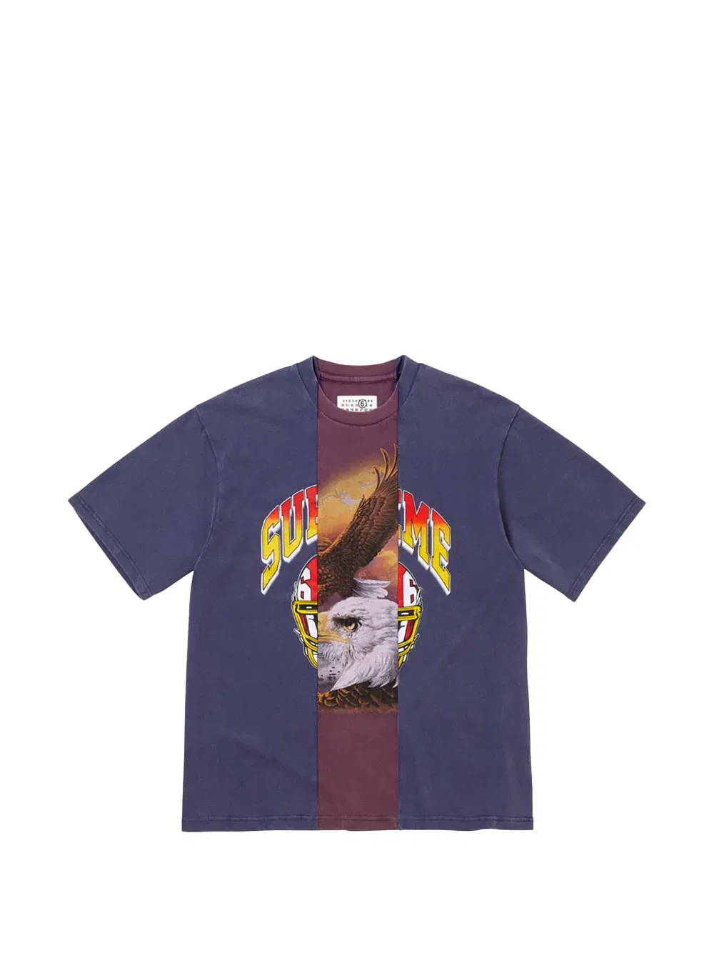 Футболка с коротким рукавом Maison Margiela X mm6 Supreme, синий