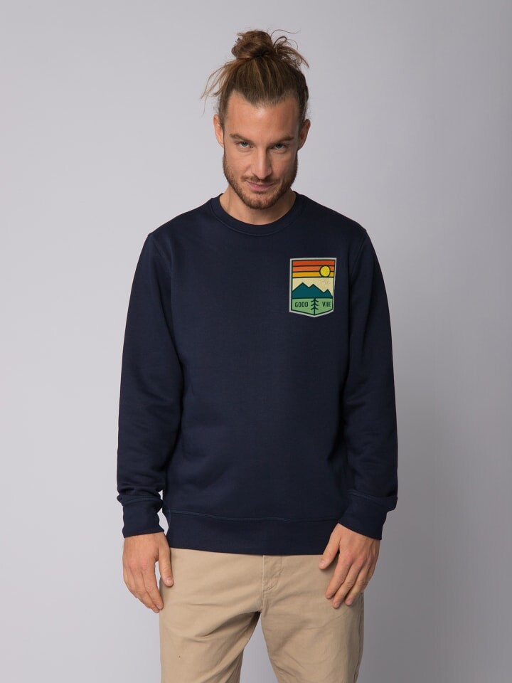 

Толстовка wat Apparel Good Vibe, темно-синий
