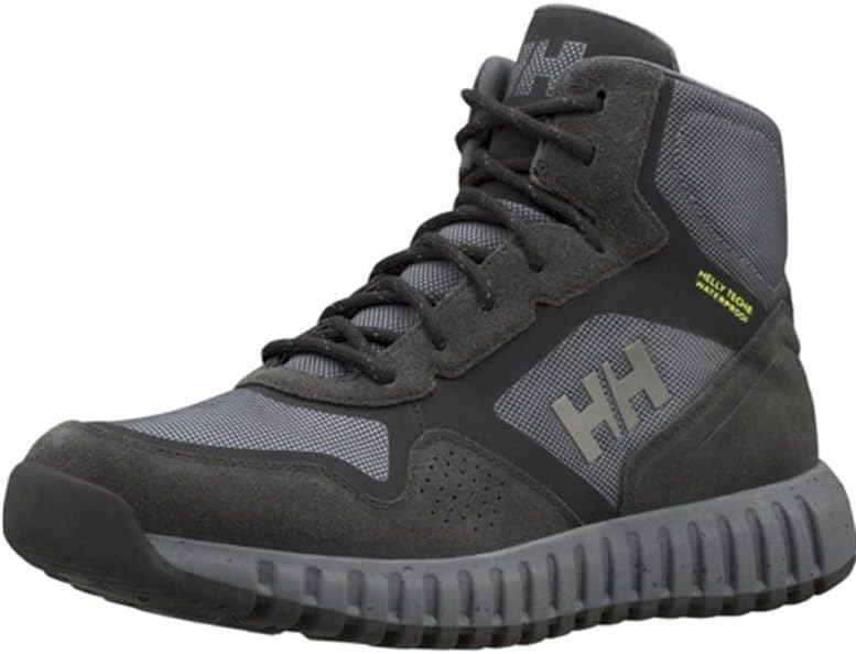 Мужские водонепроницаемые походные ботинки Helly-Hansen Monashee ULLR HELLY TECH, швы HH Seam-Shield, премиальная замша, кожа LWG, DWR без PFC Helly Hansen, черный — фото 4