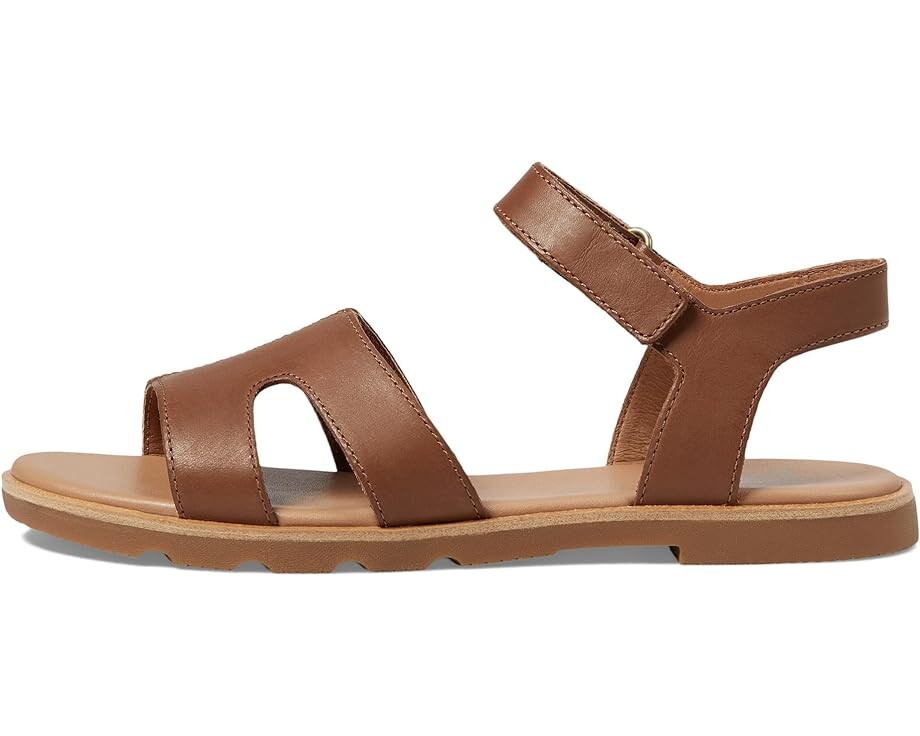 Сандалии SOREL Ella III Ankle Strap, цвет Velvet Tan/Gum 2 — фото 4