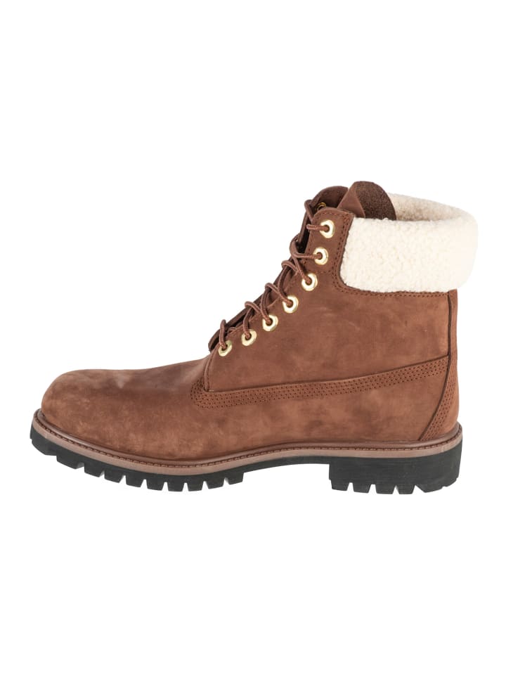 Ботинки Timberland Premium 6 In WP коричневого цвета — фото 2