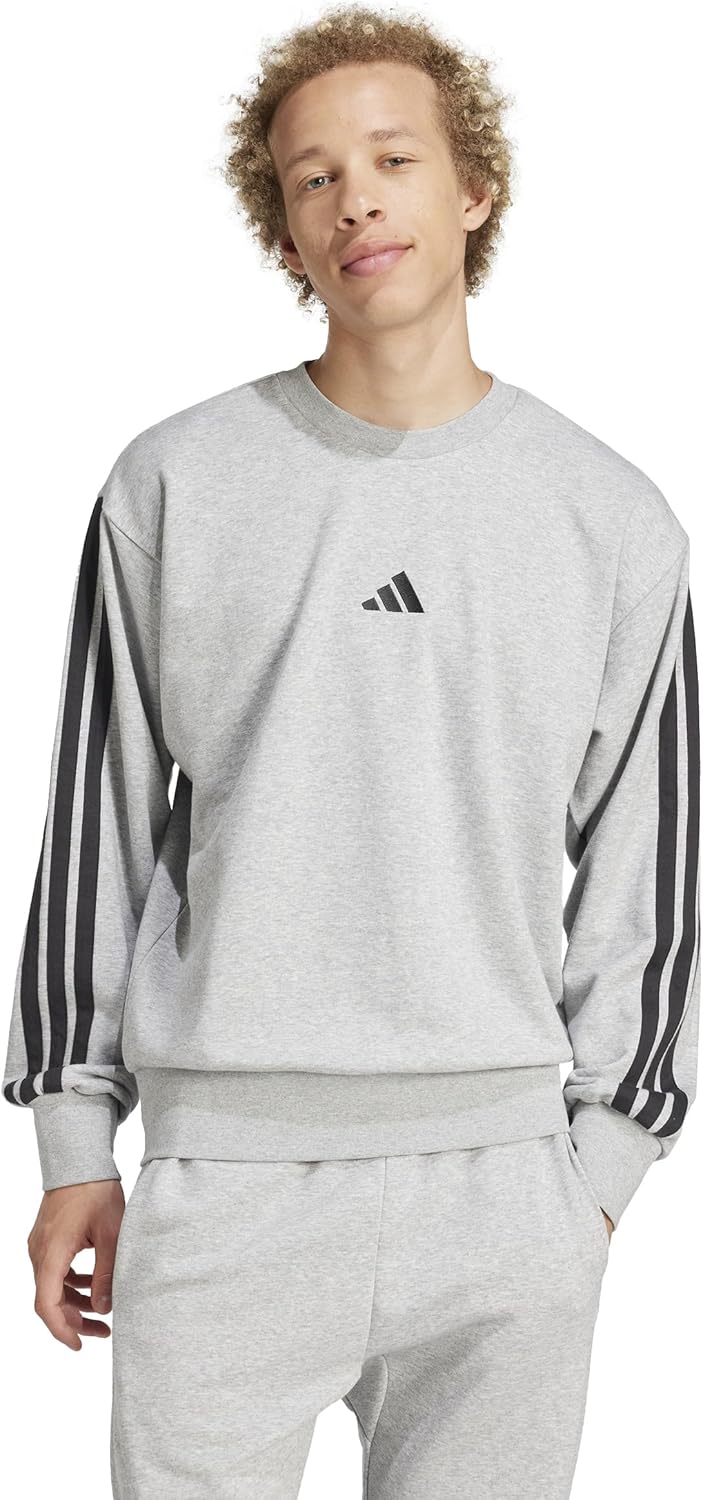 

Мужская толстовка adidas Sweat Essentials 3-Stripes French Terry KTE98, черный/серый