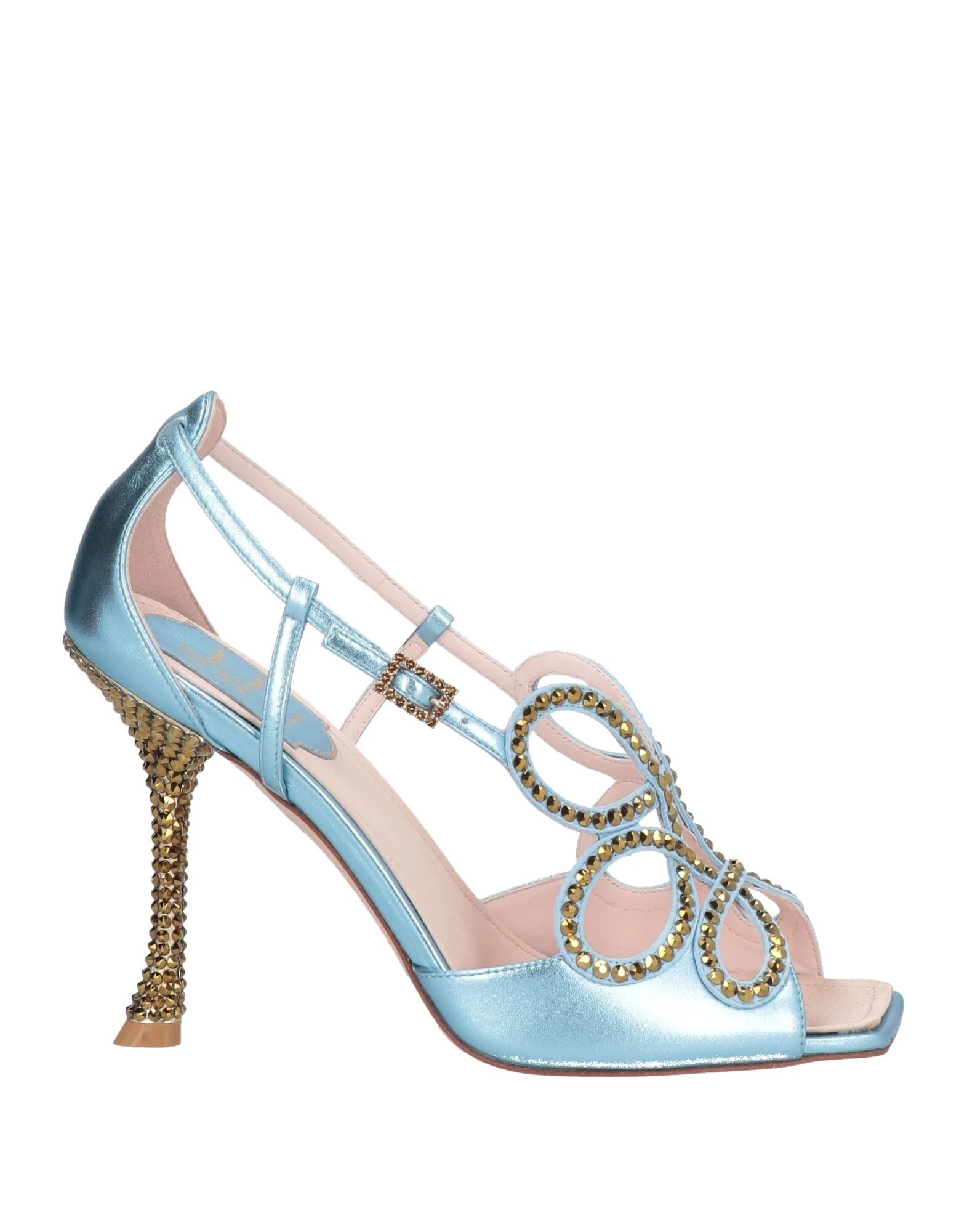 Сандалии Roger Vivier, пастельный синий