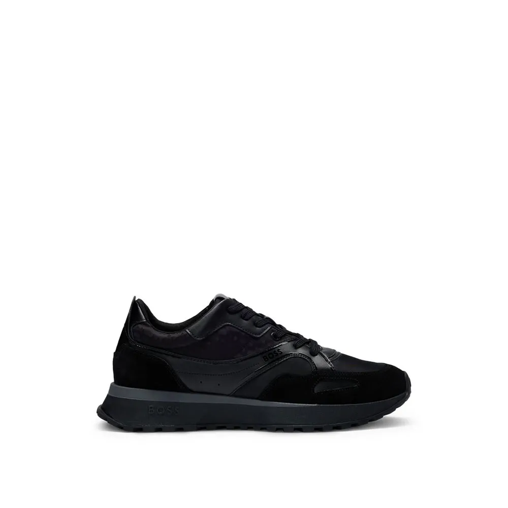 

Кроссовки BOSS Jonah Runn trainers, черный