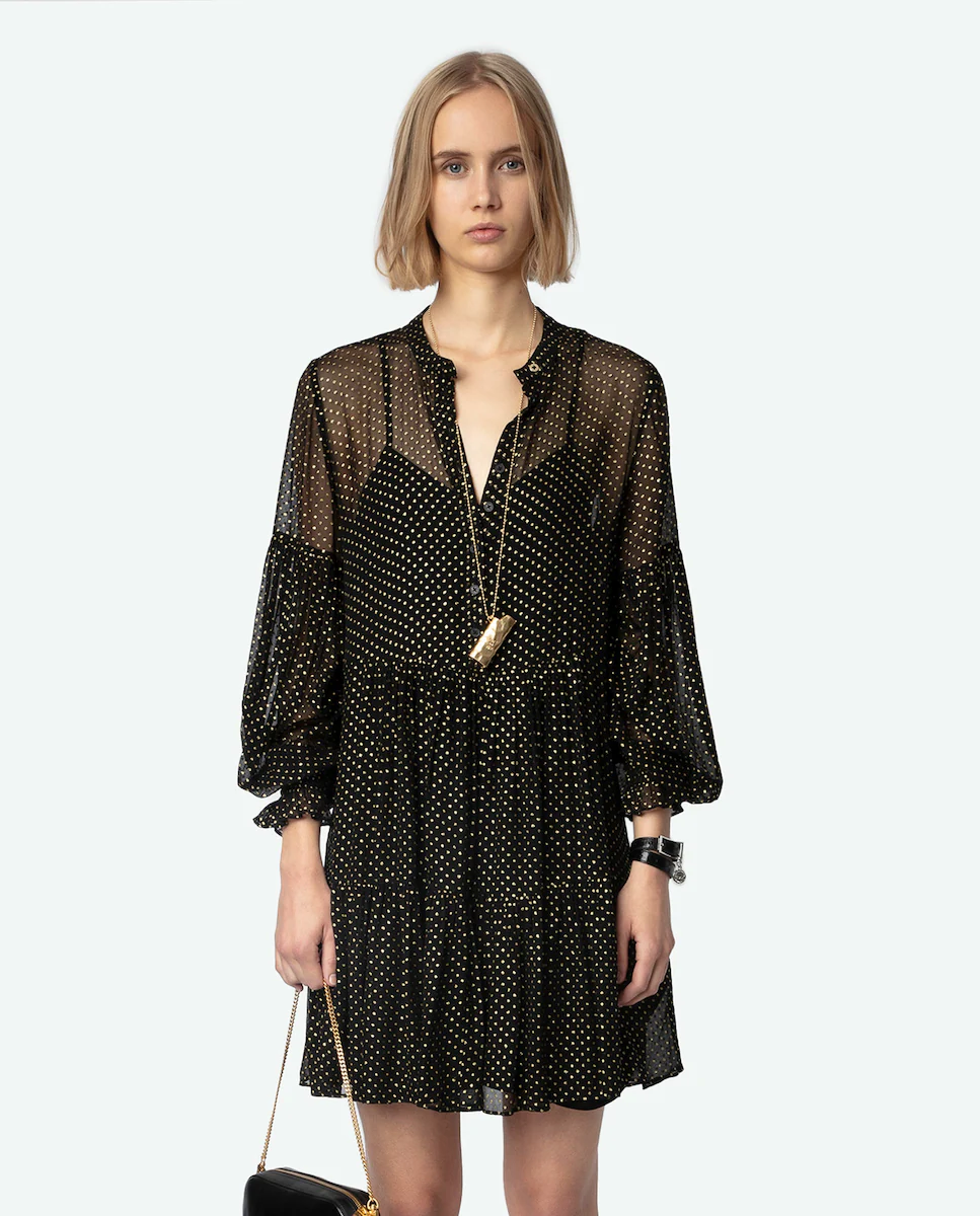 

Платье Randy короткое с принтом Zadig & Voltaire, черный