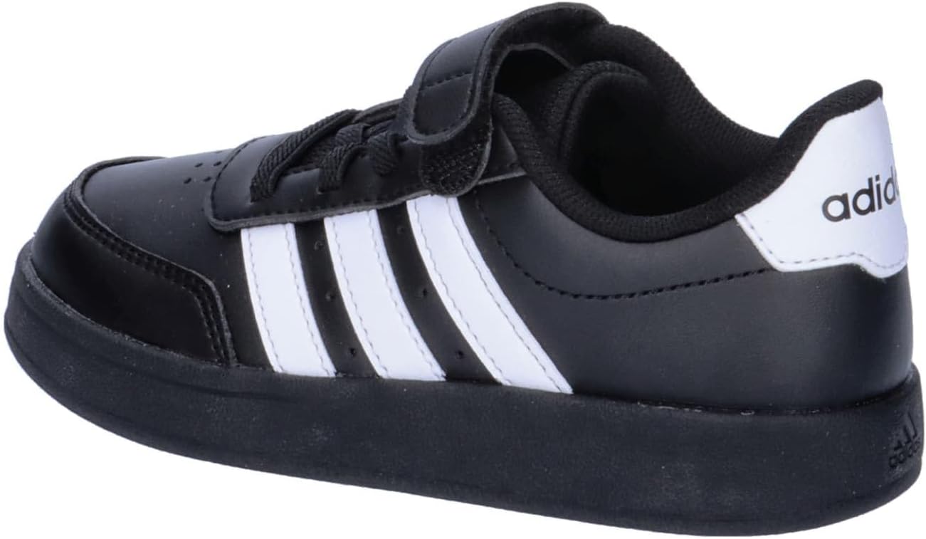 Кроссовки adidas Breaknet 2.0 для детей, унисекс для взрослых, белый/черный — фото 3