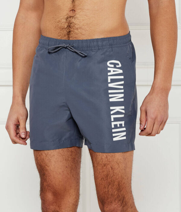 

Шорты мужские Calvin Klein Swimwear пляжные с задним карманом, синий