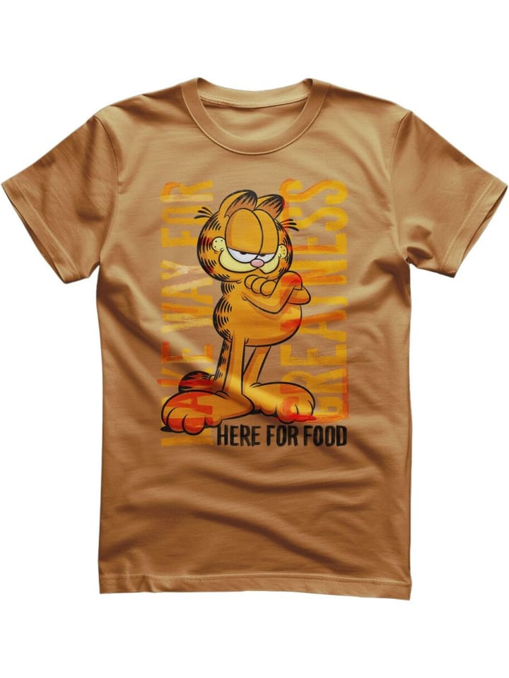 

Футболка Уступи дорогу величию в золоте Garfield, Золотой, Футболка Уступи дорогу величию в золоте Garfield