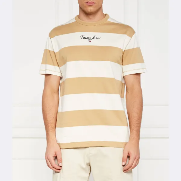 

Футболка стандартного кроя с яркими полосками Tommy Hilfiger, желтый