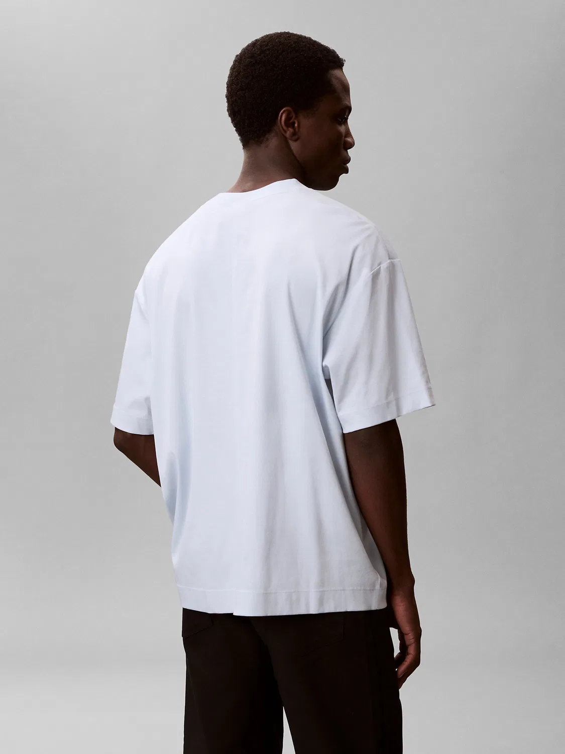 Рубашка Calvin Klein светло-голубого цвета — фото 4