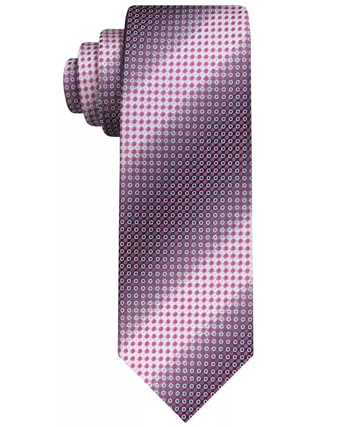 

Мужской галстук с узором в мелкую точку Van Heusen, розовый