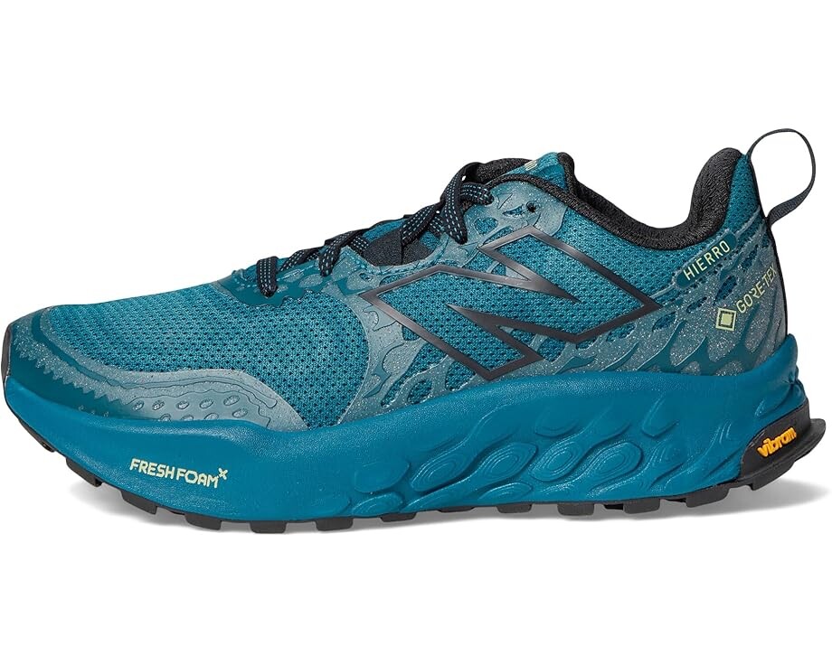 Кроссовки New Balance Fresh Foam X Hierro v8 Gore-Tex, цвет Deep Sea/Black — фото 4