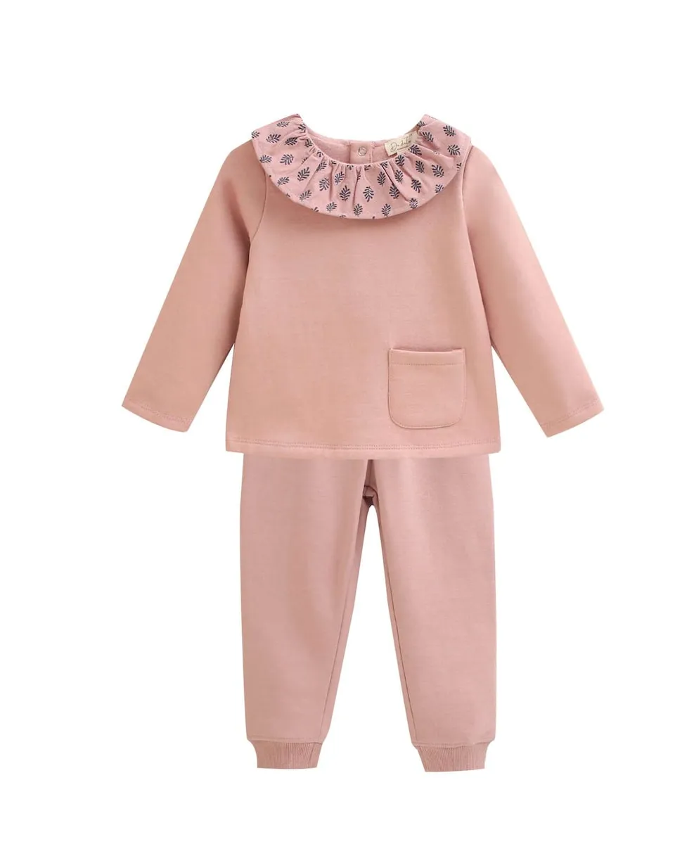 

Комплект для малыша свитер и штаны Dadati, светло-розовый