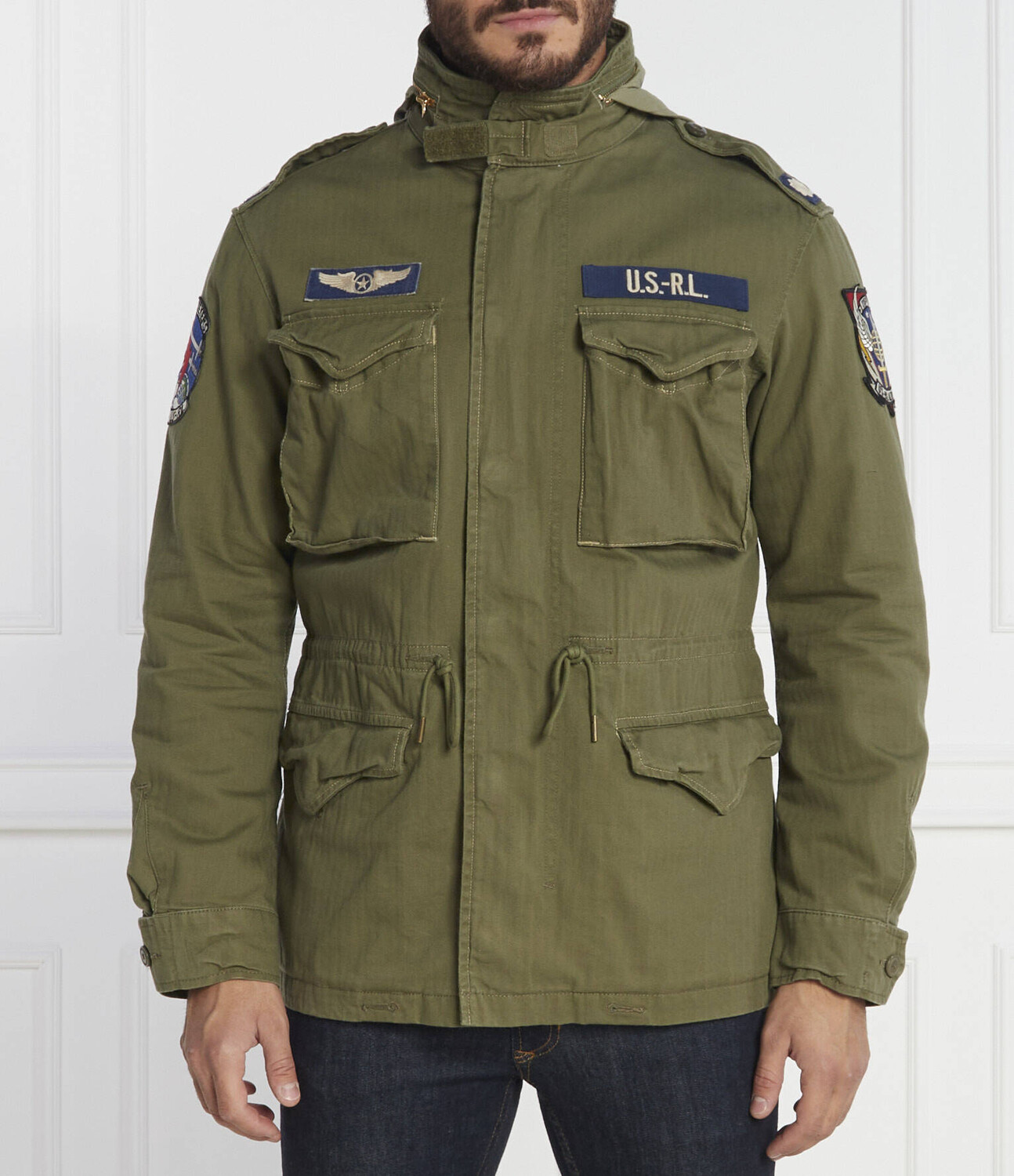 

Куртка POLO RALPH LAUREN Regular Fit, зеленый