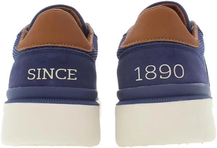 Кроссовки мужские из замши, US Polo Assn. NATE001M4MS1 U.S.POLO ASSN., Blue — фото 4