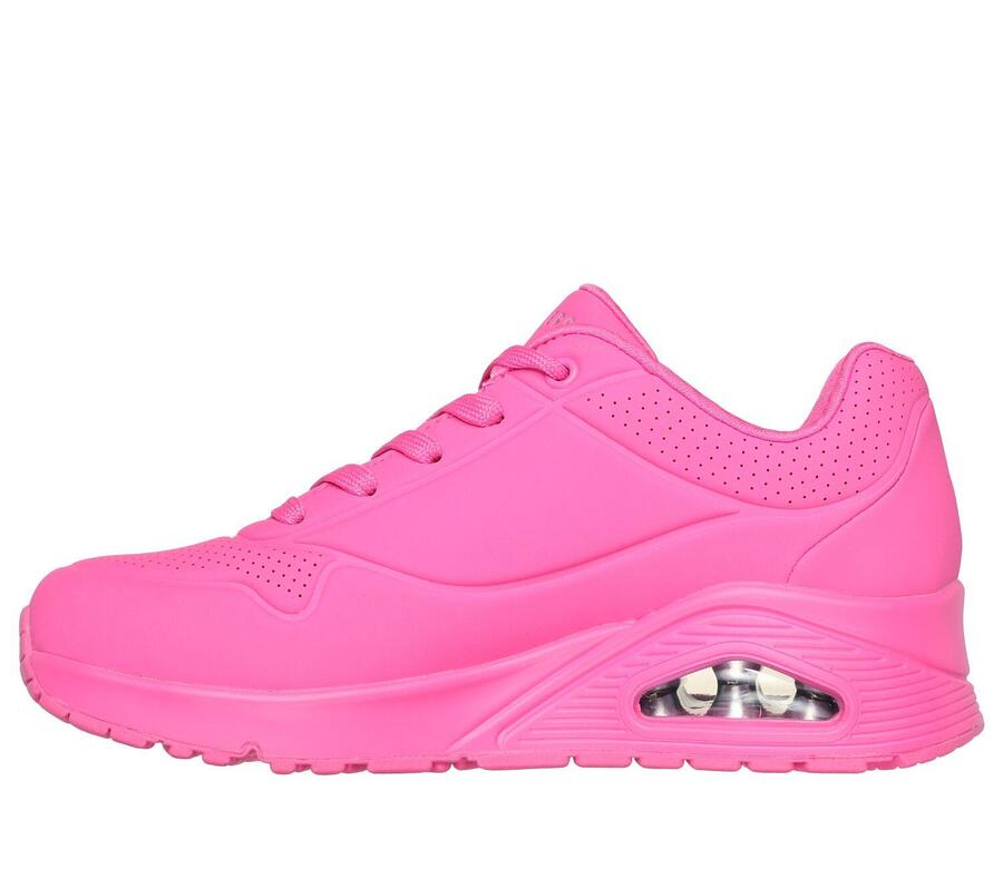 SKECHERS Женские кроссовки UNO STAND ON AIR розовые — фото 4