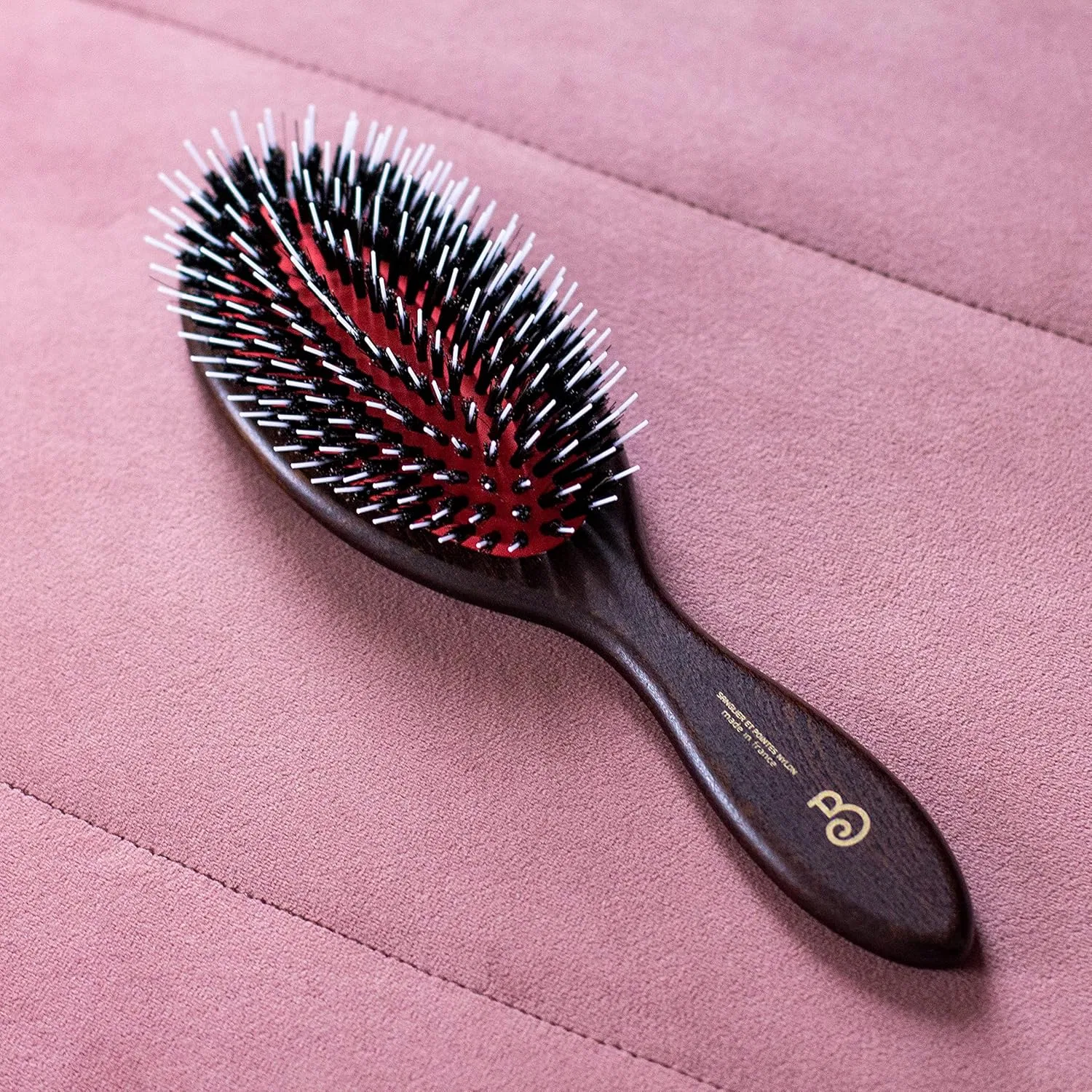 Пневматическая расческа-щетка L'Artisan Brossier Thistle из бука с щетиной кабана L'Artisan Brossier — фото 4