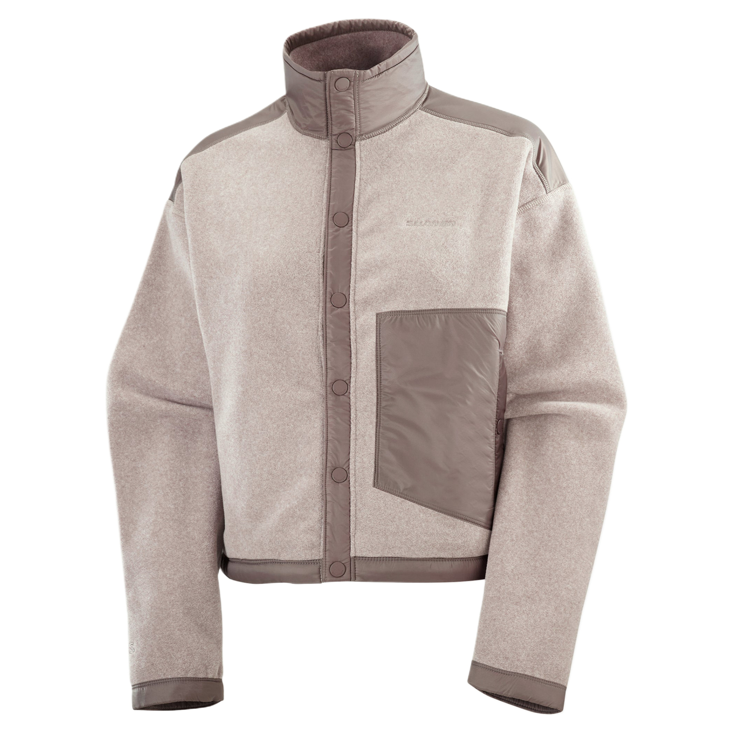 

SALOMON Пальто с бархатистой текстурой Women's, Gray Pink