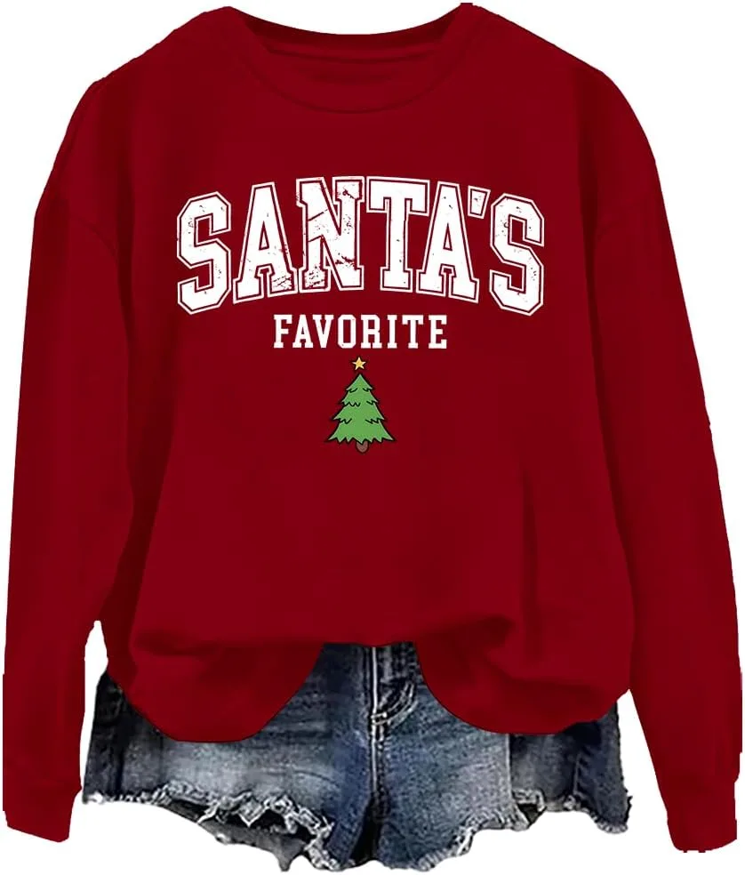 

Свитшот Santa's Favorite NACJOM