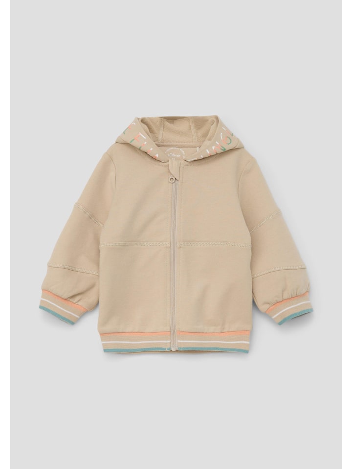 

s.Oliver Куртка-толстовка светло-бежевого цвета (8008)