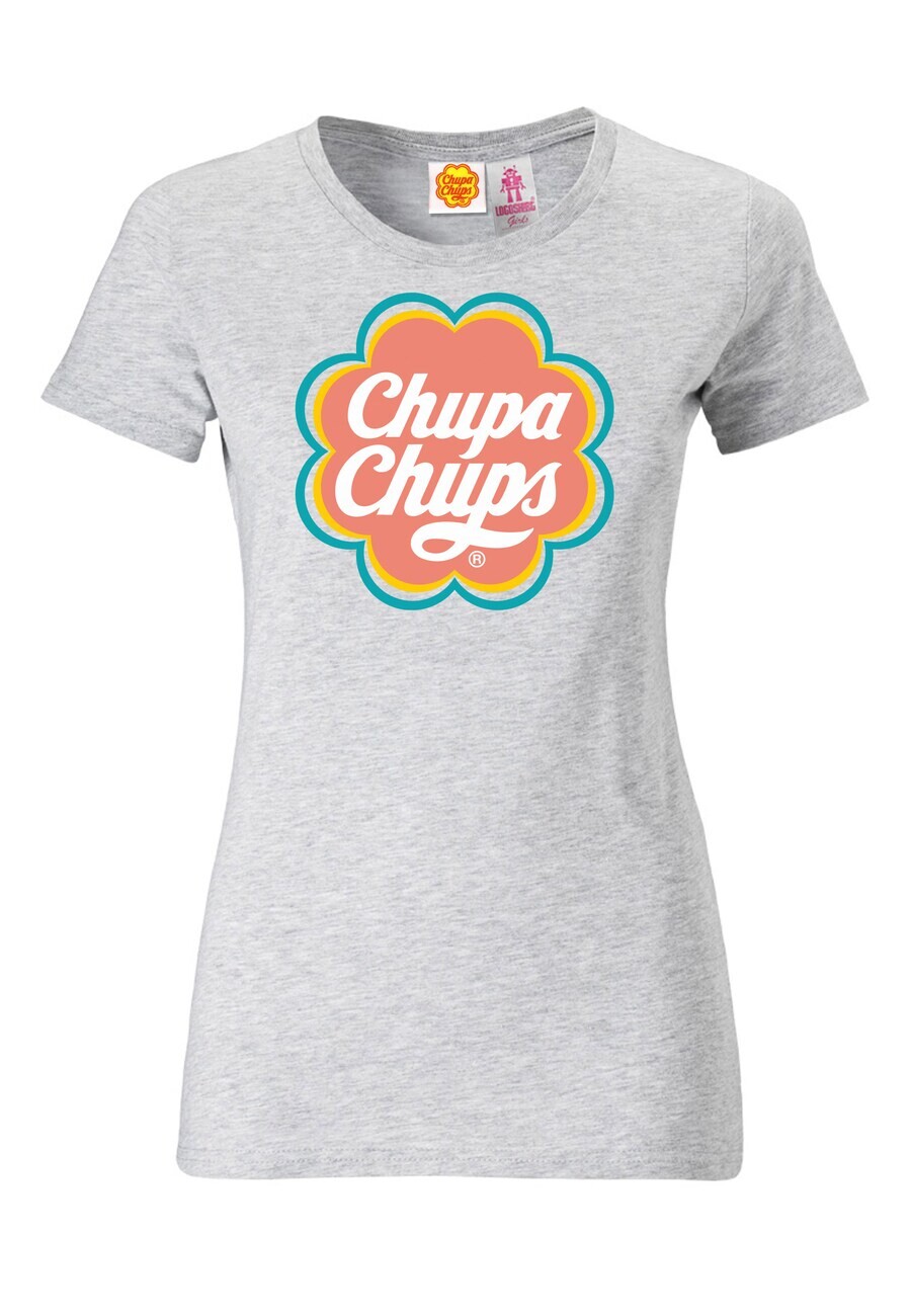 

Футболка LOGOSHIRT Shirt Chupa Chups, серый