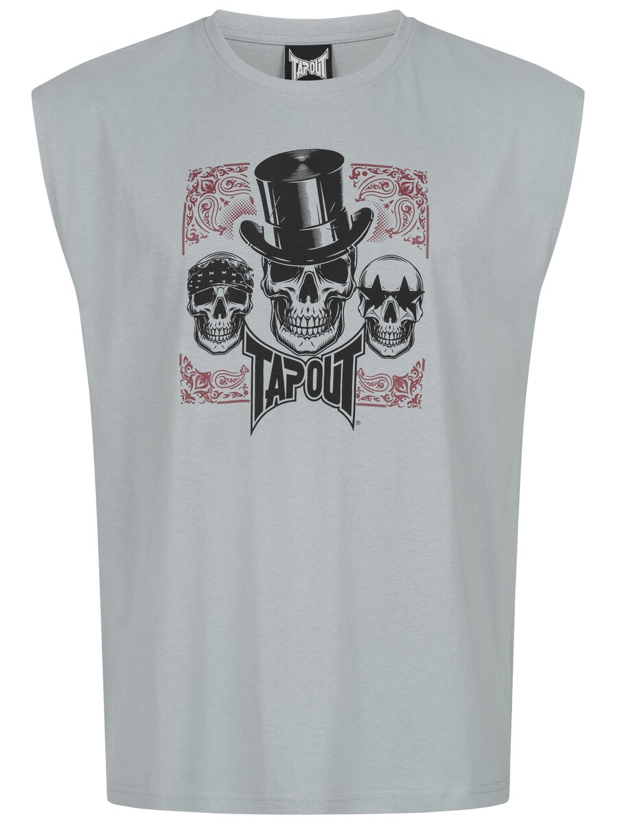 

Рубашка Tapout SKULL TANK, серый