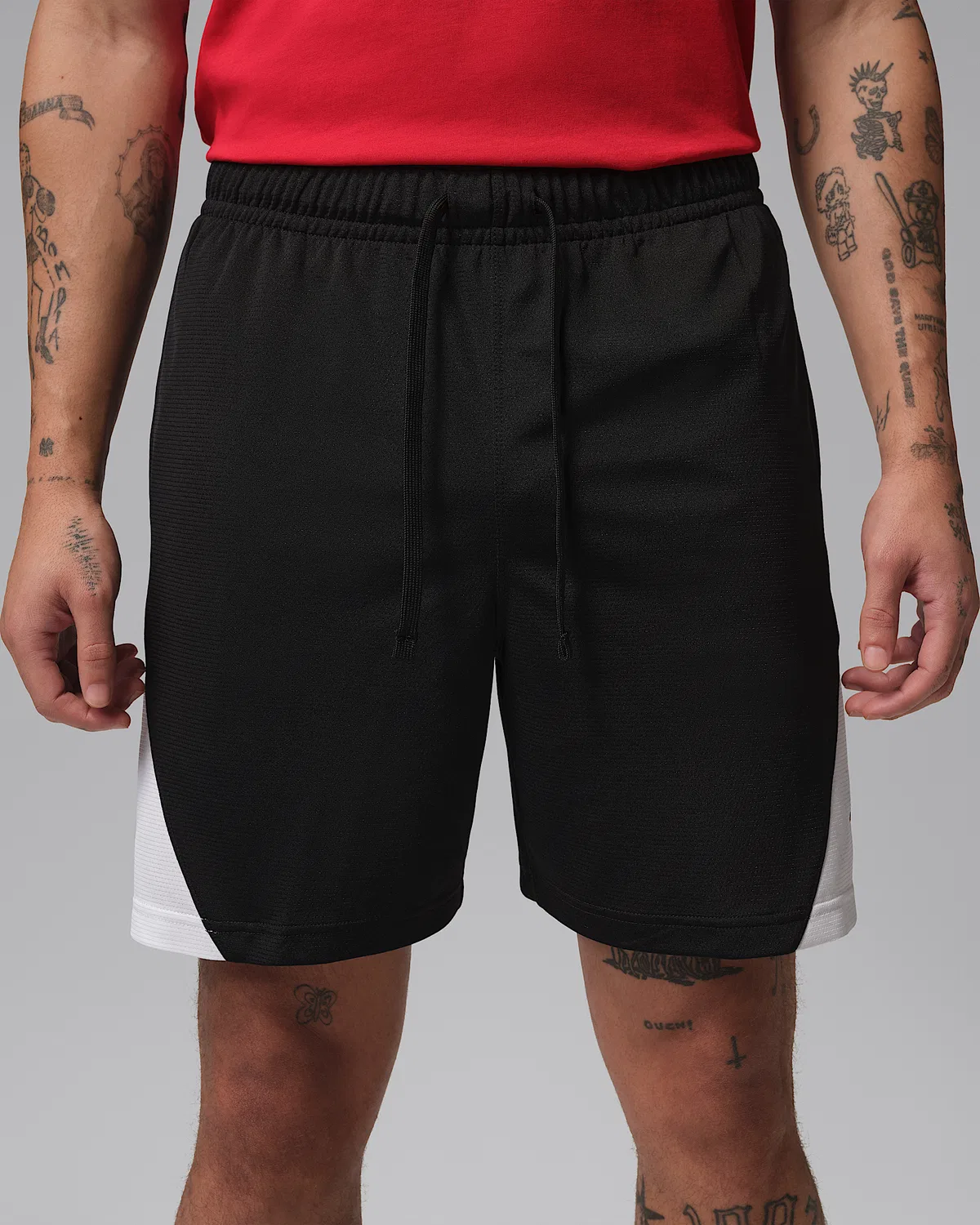 Мужские шорты Dri-FIT Jordan Sport, Black/White/Black — фото 2
