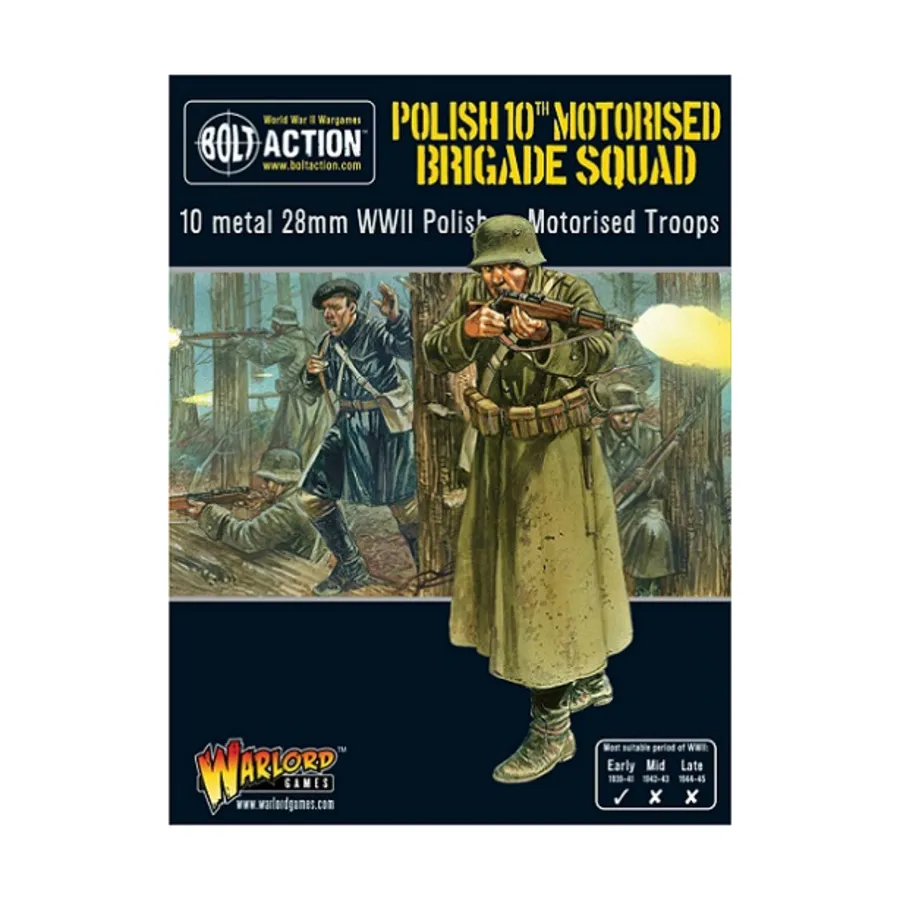 

Отряд 10-й польской моторизованной бригады, Bolt Action - Polish (28mm)