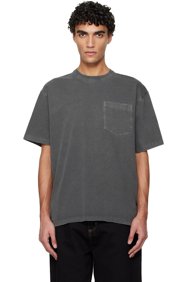 

Carhartt Work In Progress Серая футболка с карманом Torion