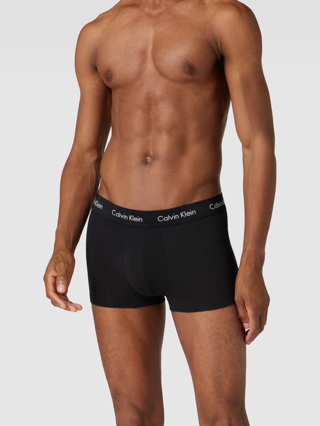 

Трусы в упаковке из 3 штук - короткие штанины Calvin Klein Underwear, синий