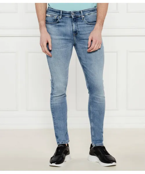 

Узкие джинсы Slim fit Calvin Klein Jeans, синий