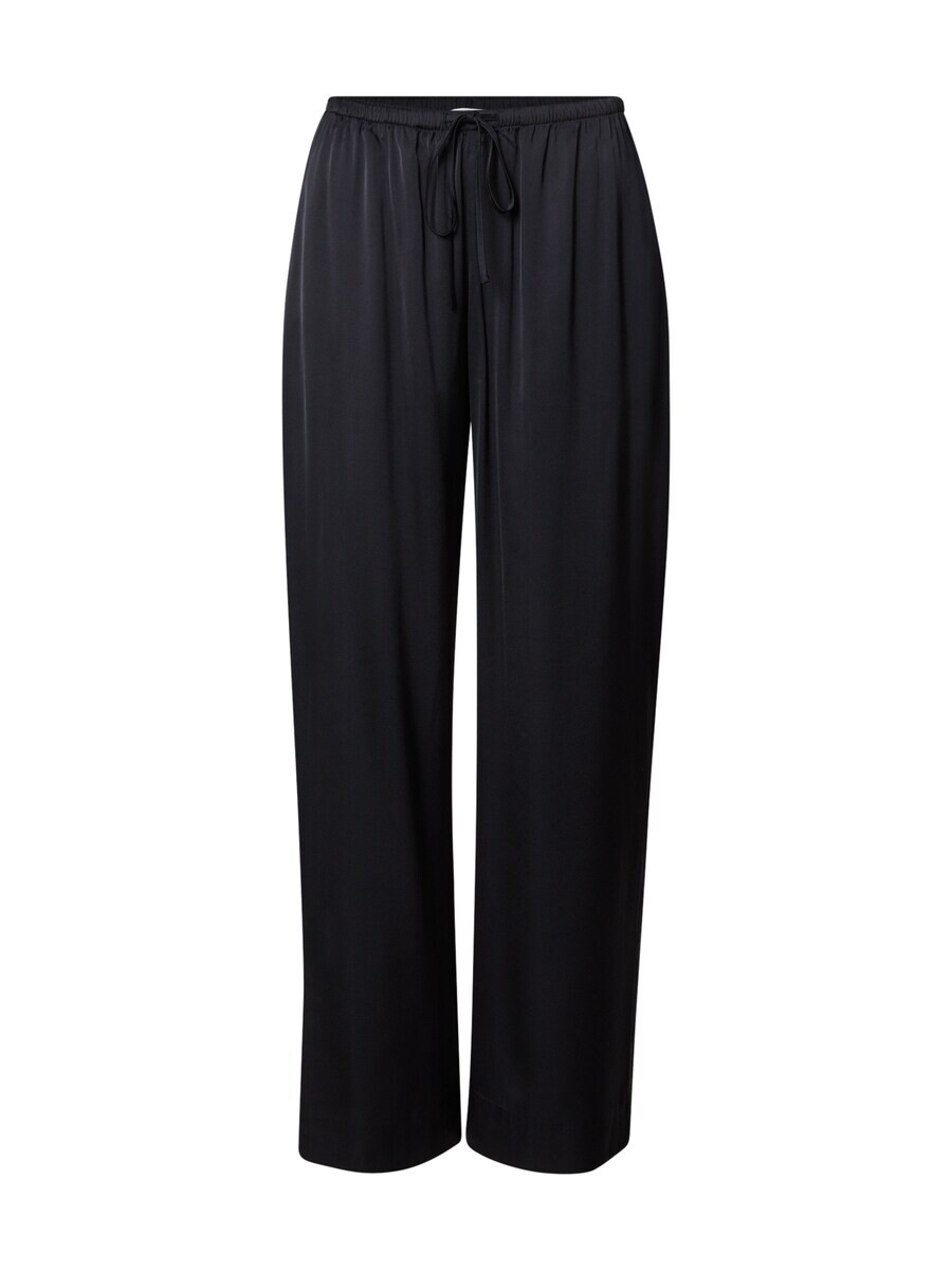 

Тканевые брюки Abercrombie & Fitch Wide leg Pants, черный