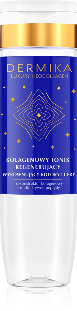 

Роскошный неоколлагеновый тоник для ровного тона кожи Dermika, 200 мл